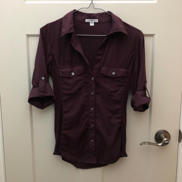 James Perse button down shirt NWOT - Picture 1 of 3